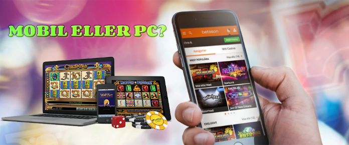 Spill casino på mobil